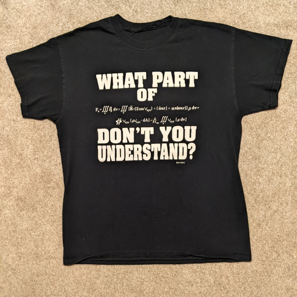 Graphic What Don't You Understand Funny T-Shirt